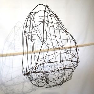 Sculptural Hanging Egg